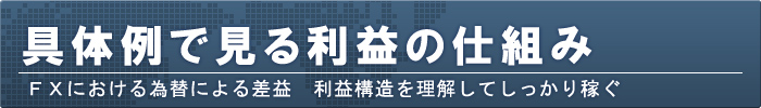 具体例でみる為替差益の仕組み